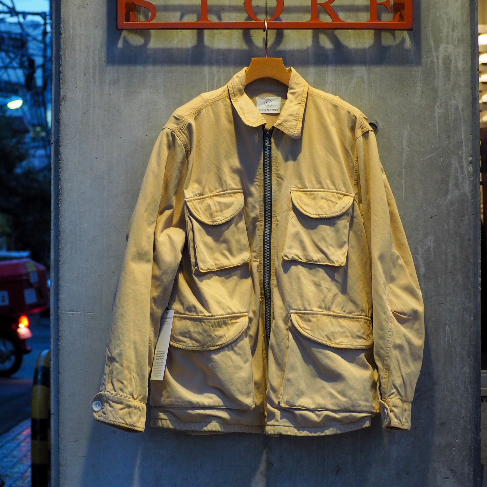 MORE PEACEFULL, LESS COMBAT: M65 FIELD JACKET FROM OLDER BROTHER