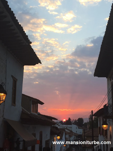 Sunset in Pátzcuaro, Michoacán