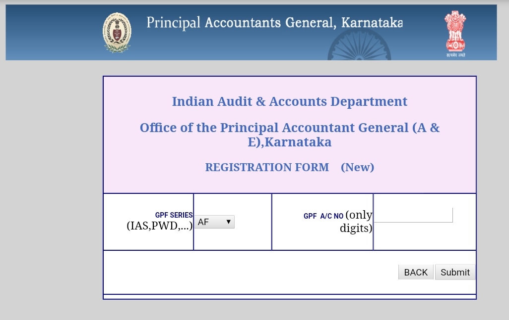 GPF Karnataka government published the 202021 financial year