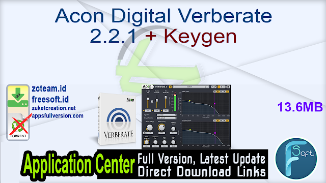 Acon Digital Verberate 2.2.1 + Keygen_ ZcTeam.id