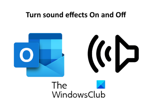 activar y desactivar el sonido Outlook