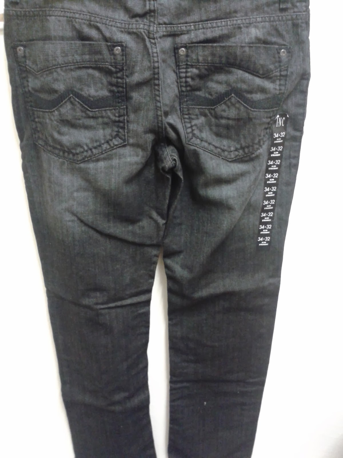 myaccessories4u: New and authentic INC Berlin Slim Straight Jeans Mexico
