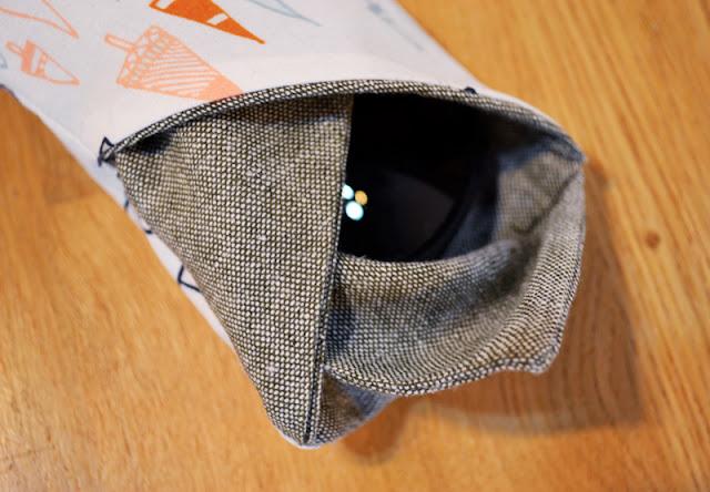 The Professor's Blog: DIY Tutorial: Origami Sleeve for Sunglasses