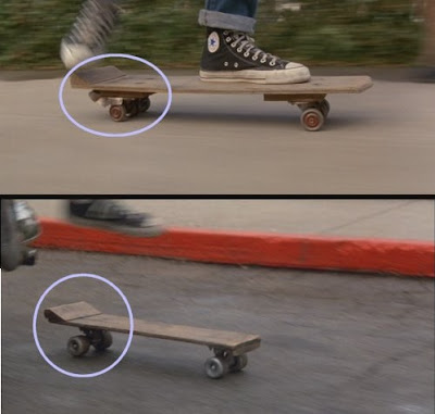 Error monopatín - Regreso al futuro Error monopatín - Regreso al futuro