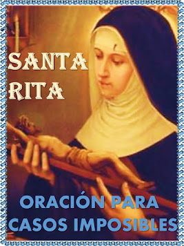 ORACIÓN A SANTA RITA DE CASIA