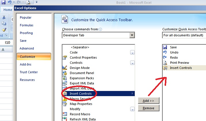 Gambar command button