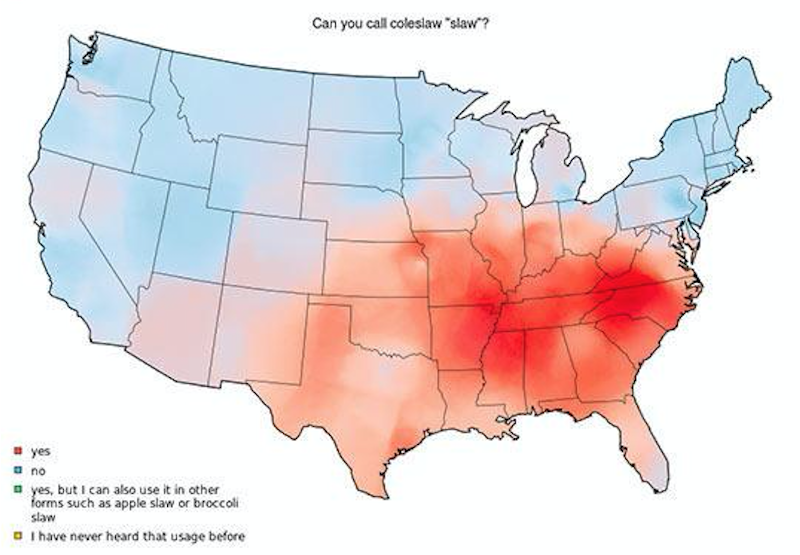Chaos Unbridled 22 Maps That Show How Americans Speak English Totally Differently