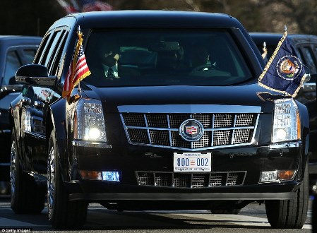 El nuevo coche a prueba de balas de Trump debutará el día de la inauguración El nuevo coche a prueba de balas de Trump debutará el día de la inauguración
