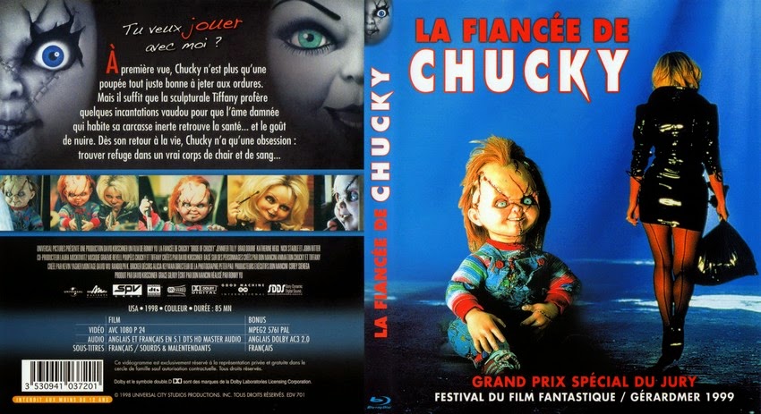 BLU-RAY JAQUETTES BLU-RAY: La fianc?�e de Chucky
