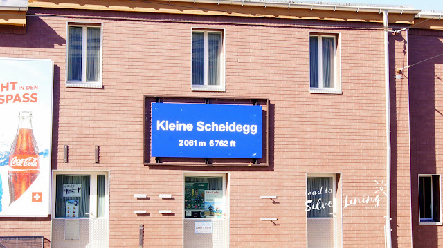 到達了2061m的Kleine Scheidegg 小夏戴克