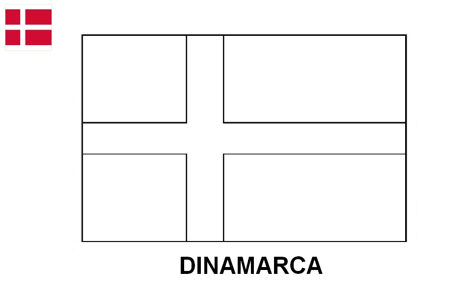 Bandeira para colorir | desenhos para pintar e imprimir