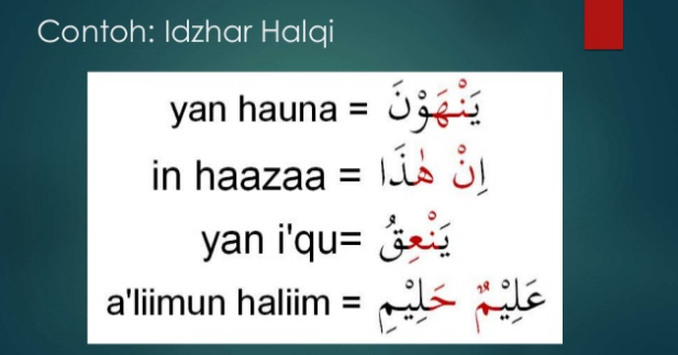 Contoh Bacaan Idhar Halqi Akhwat Muslimah Contoh Bacaan Idhar Halqi Akhwat Muslimah