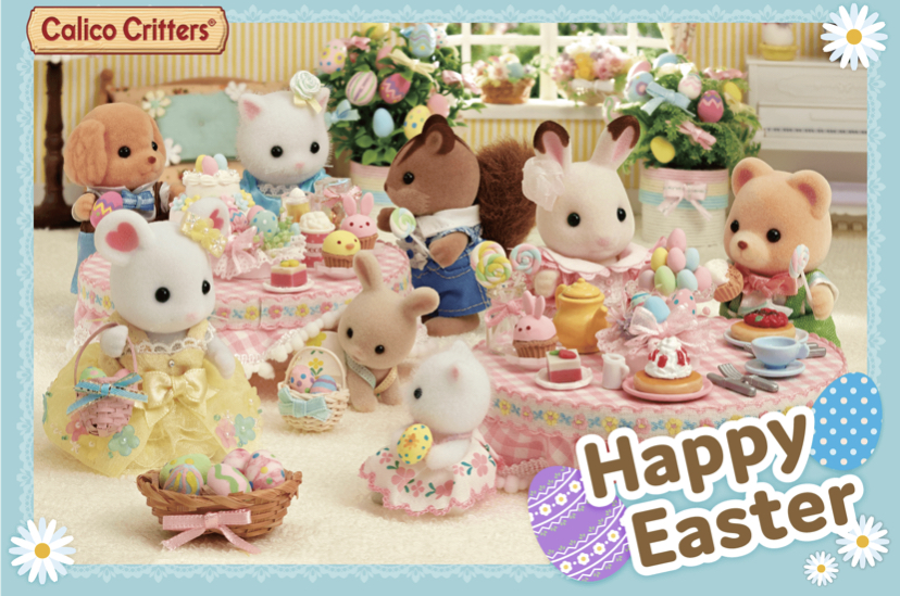 Calico Critters Adorable Play Sets and Figures Make Perfect Easter