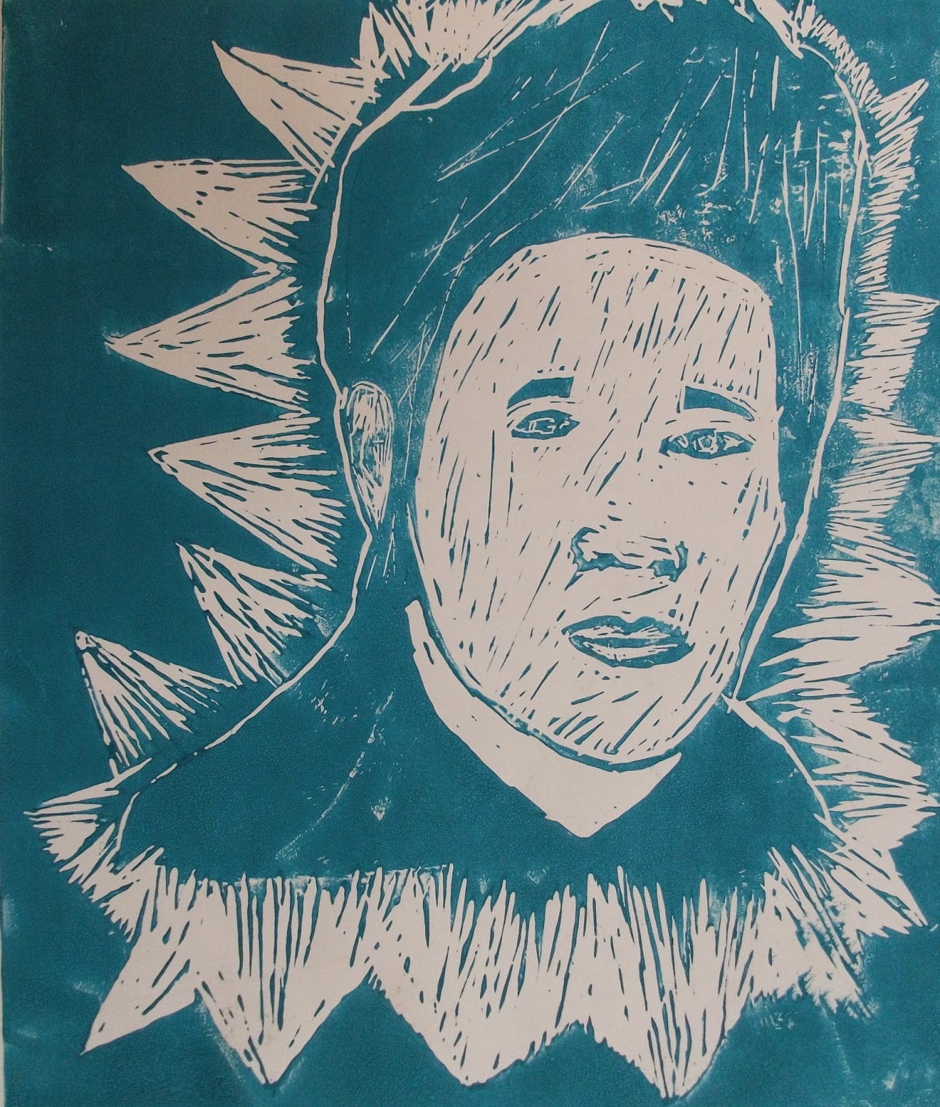 Art, art, art...oh, and some more art! Lino Printing