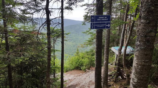 Au sommet du mont Chocolat