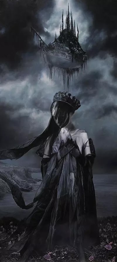 As sombrias pinturas de terror e fantasia de David Stoupakis David Stoupakis pinturas óleo sombrias terror fantasia infernal surreal sombras