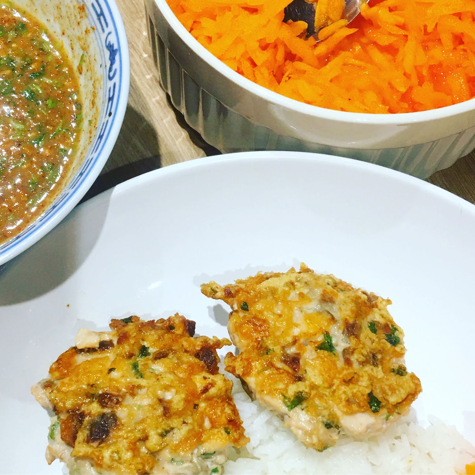 Thai Inspired Salmon Fish Cakes