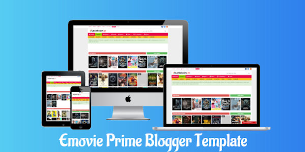 Movie Downloader - Blogger Template Free for Film Blogspot Website