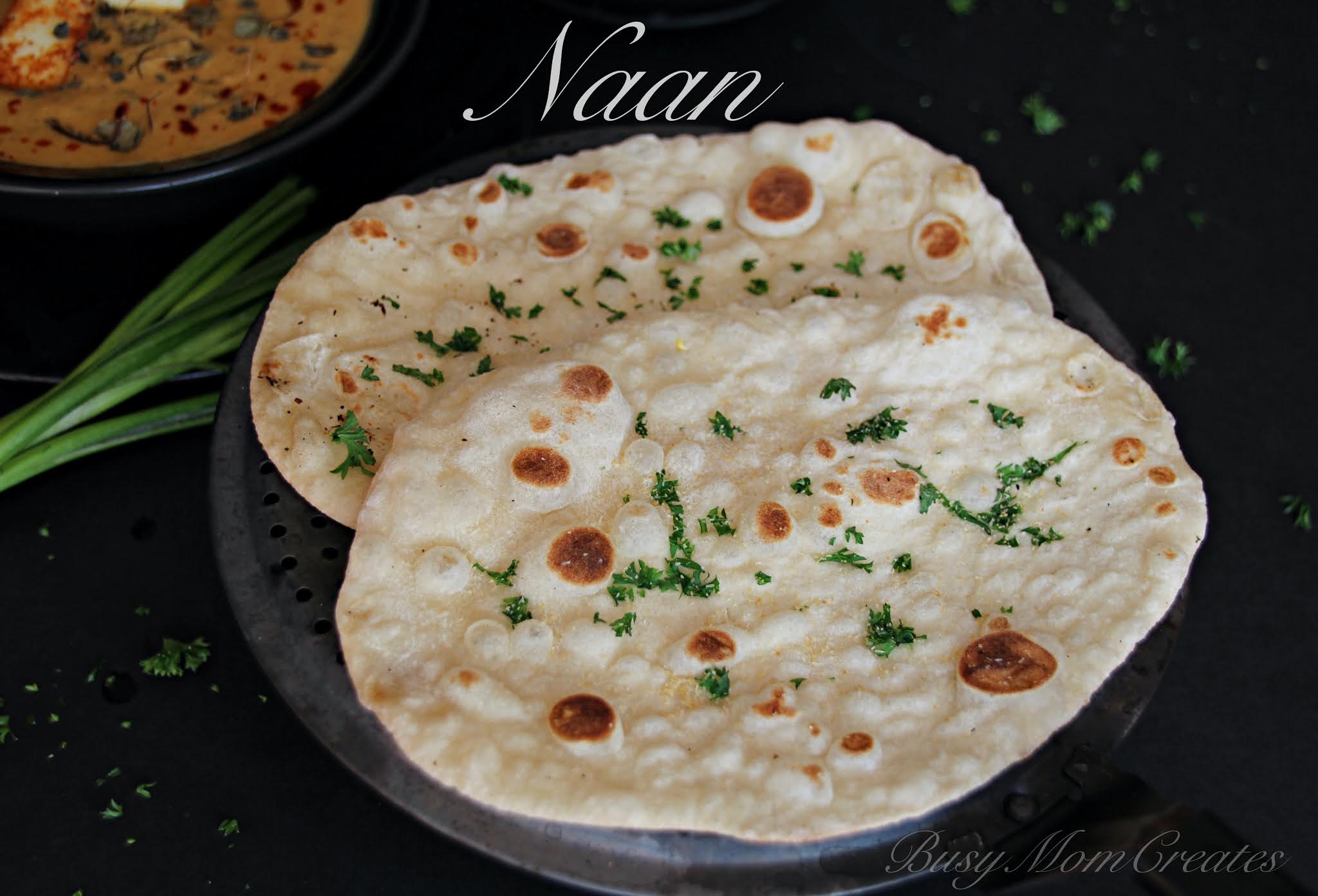 Naan / Indian Flatbread on Stove top