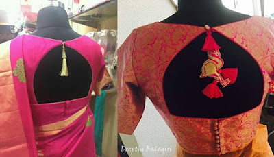 55 Latest Pattu Saree Blouse Back Neck Designs Trending Blouse
