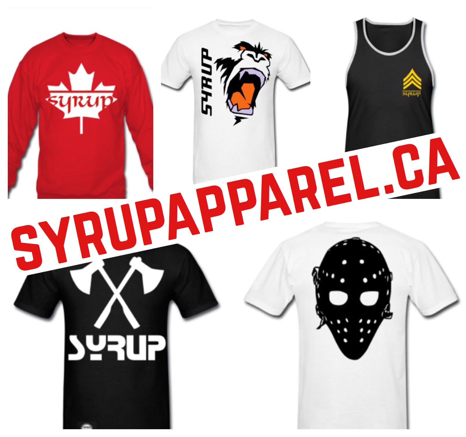 Syrup Apparel Canadian Based Apparel; Original Designs