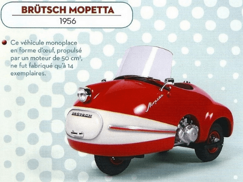 brutsch mopetta 1:43, altaya micro voitures d'antan, collection micro voitures d'antan