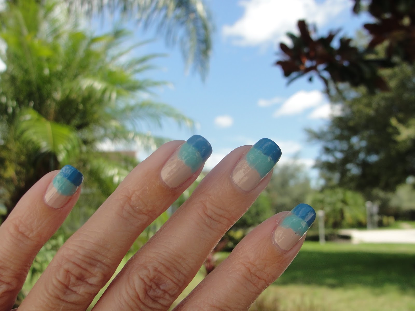 OCEAN INSPIRED NAILS!