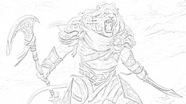 The Holiday Site Coloring Pages Of Magic The Gathering