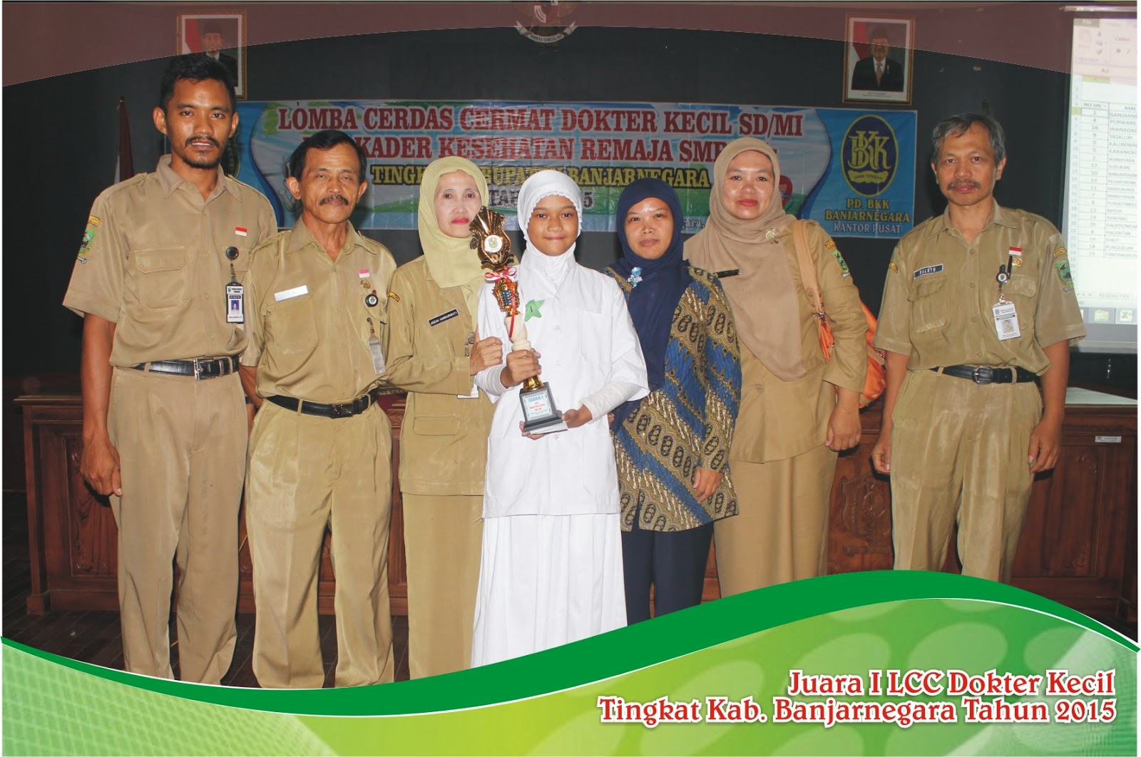 SDN 4 Krandegan Juara I LCC Dokter Kecil Kab. Banjarnegara ~ SD Negeri