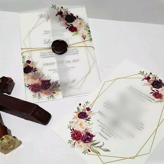 flower Wedding Cards Lahore