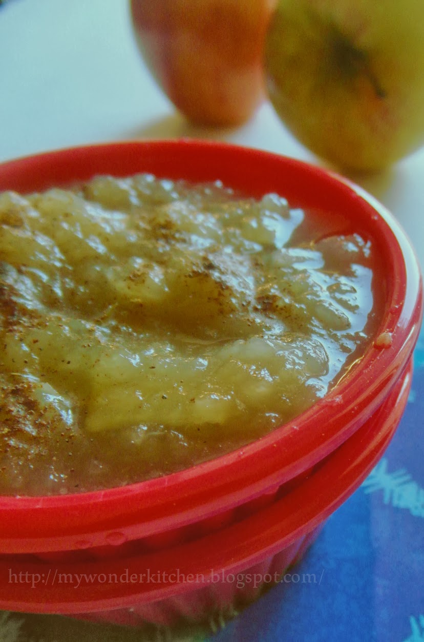 Quick Apple sauce and its awesome uses...