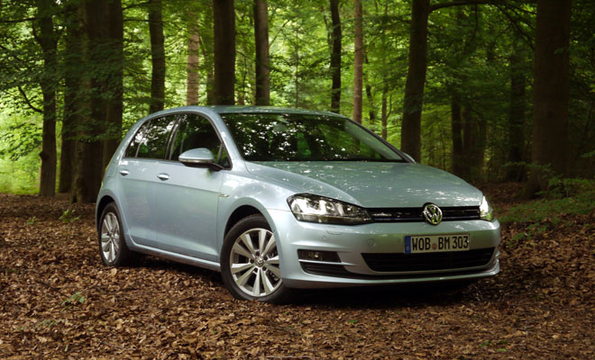 VW Golf 7 BlueMotion front view