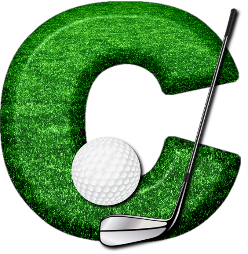 Monica Michielin Alphabets ALFABETO GOLFE ESPORTE PNG, GOLF SPORT