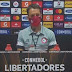 Técnico do La Calera comentou sobre derrota e elogiou o Flamengo