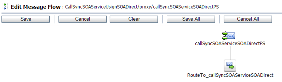 OSB to SOA Using SOA Direct  Message Flow