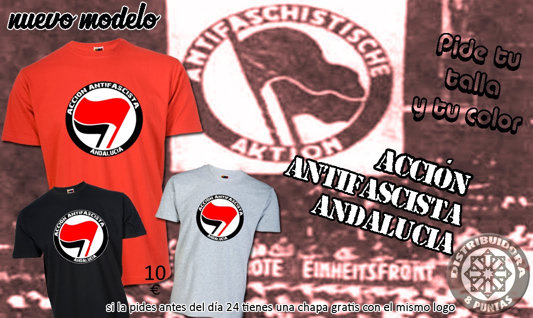 Camiseta Acción Antifascista Andalucía