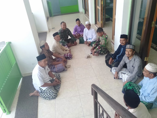 Silaturohmi Babinsa Wonosari Dengan Tokoh Agama