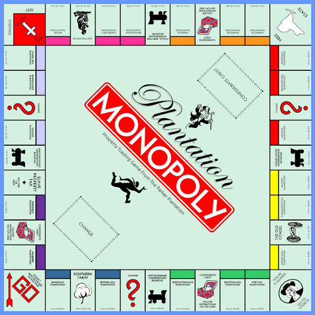 QUASHIE ART: Plantation Monopoly Game