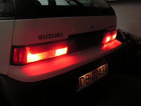 Suzuki Swift MK3, 1.3 GS, staryjaponiec, tylne lampy