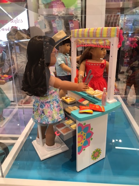 american girl doll snack stand