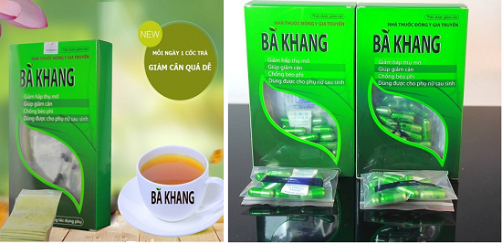 GIẢM CÂN THẢO DƯỢC BÀ KHANG We1