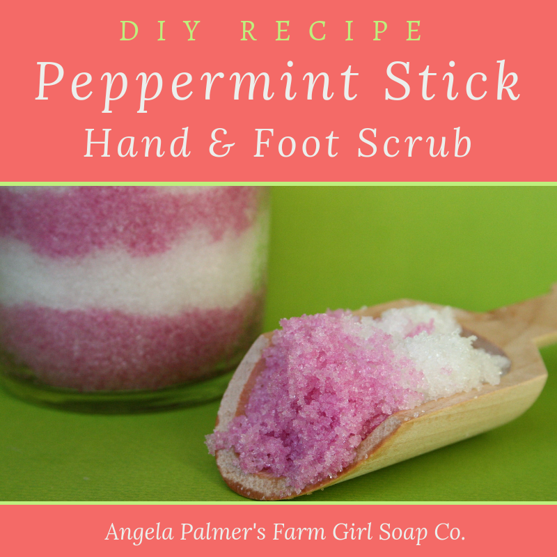 DIY Peppermint Hand & Foot Scrub Recipe