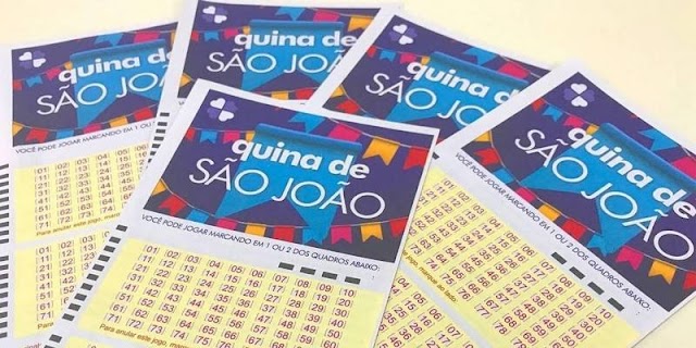Quina de São João sorteia neste sábado prêmio de R$ 140 milhões