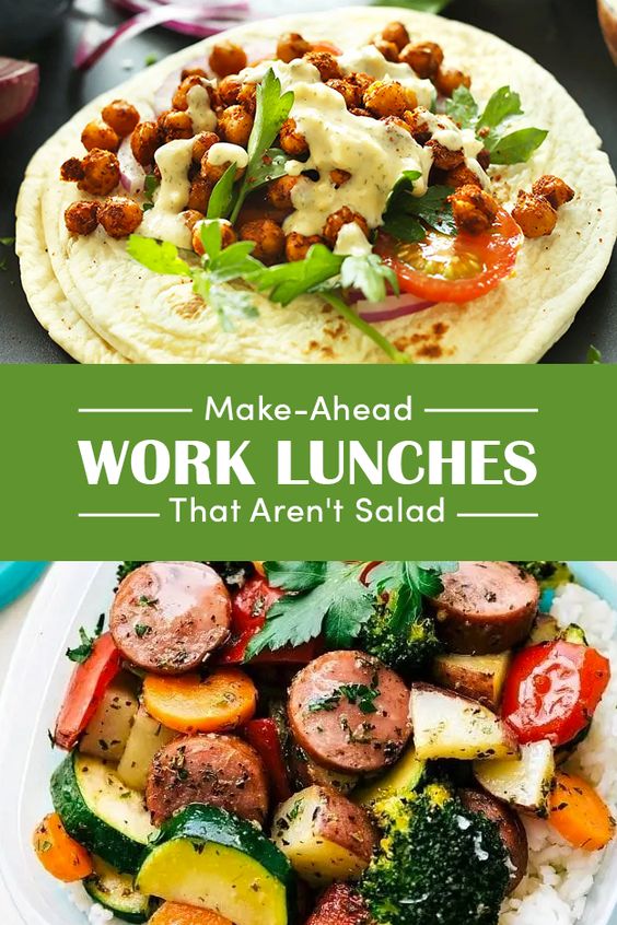 14 Wholesome Work Lunches You Can Pack In The Morning - Easy Food Recipes
