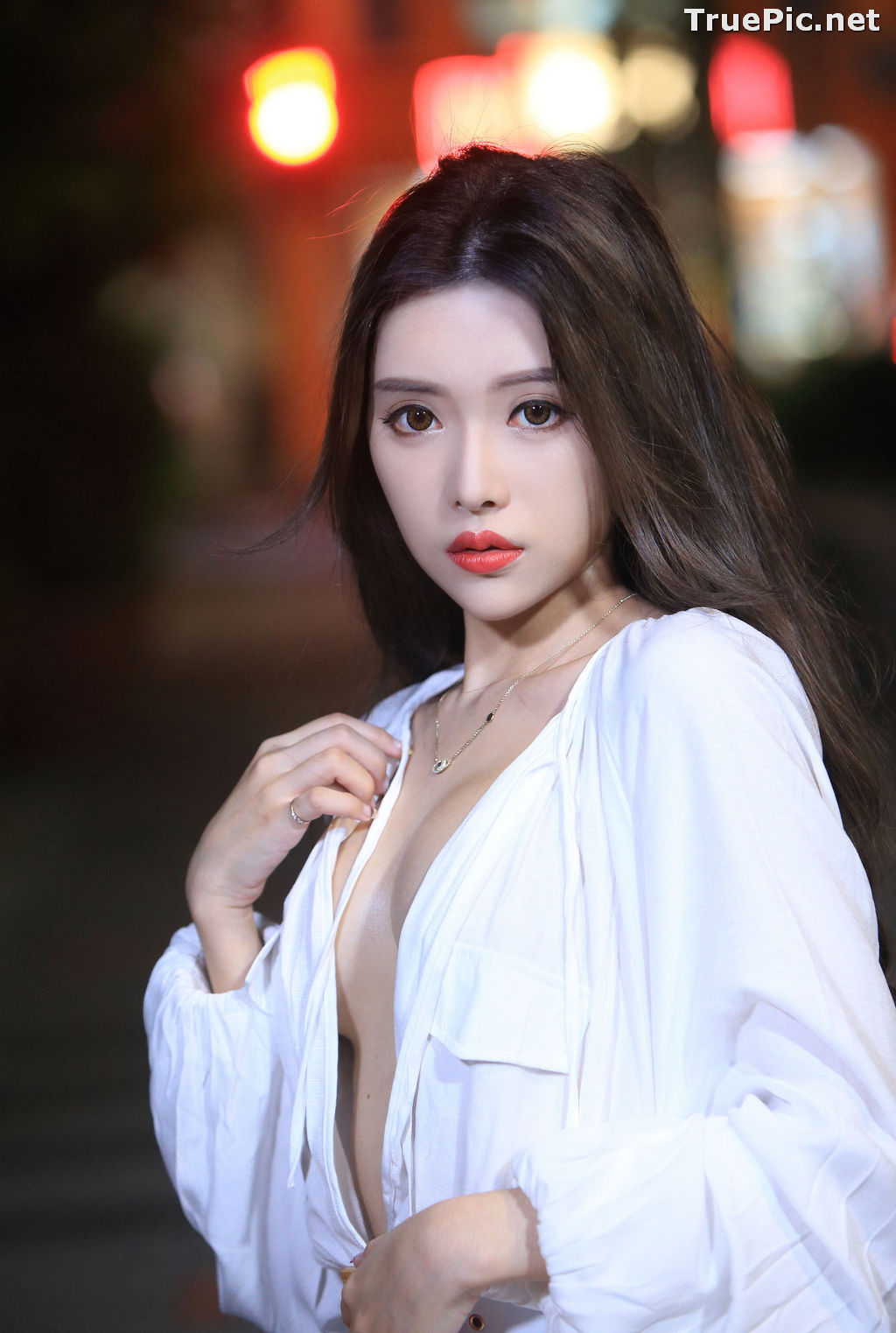 Image Taiwanese Model – 莊舒潔 (ViVi) – Sexy and Pure Baby In Night - TruePic.net - Picture-21