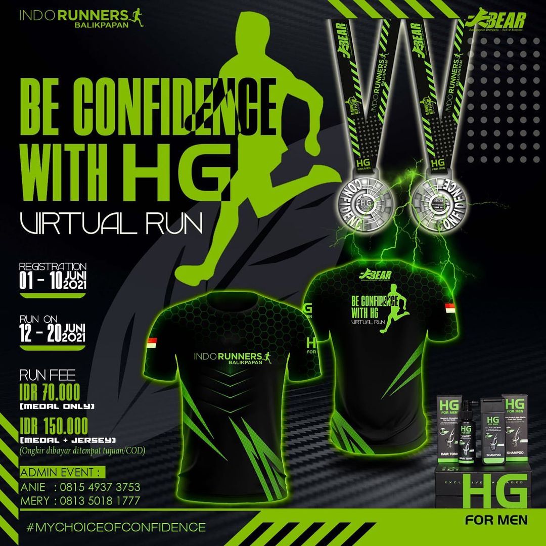 🔍 Be Confidence with HG - Virtual Run • 2021 Be Confidence with HG - Virtual Run • 2021