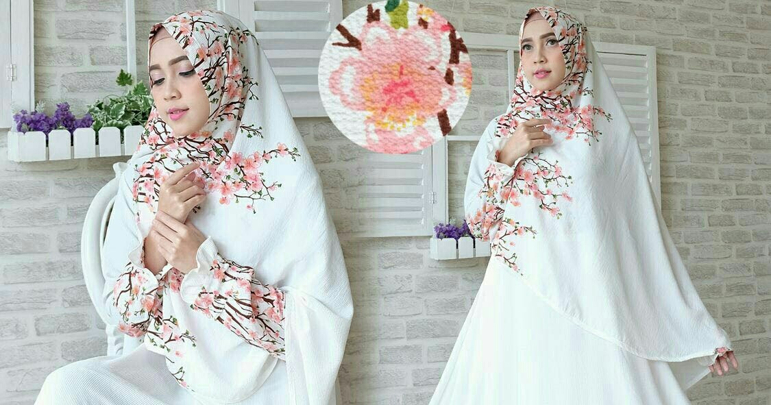 busana akad nikah muslimah 