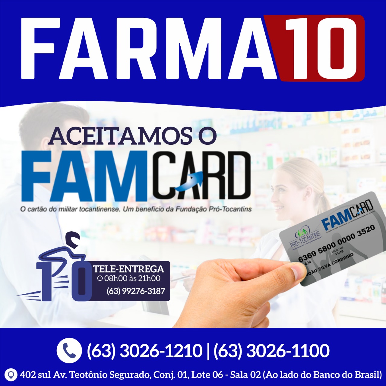 FARMÁCIA FARMA 10