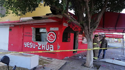 Explota un restaurante de comida oriental en Los Mochis, Sinaloa
