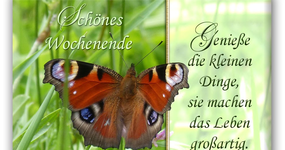 Seelchen Karten und Collagen : Karte Schönes Wochenende